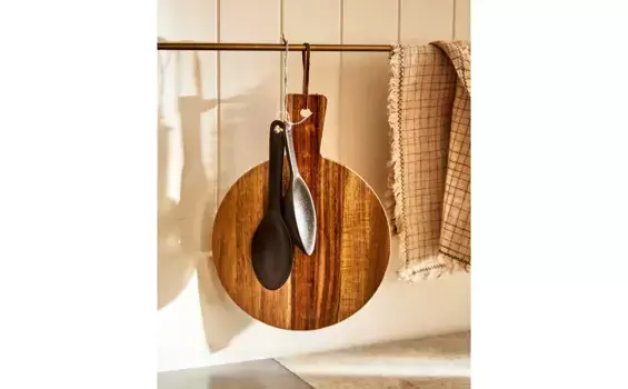 Набор керамических ложек с рельефной деталью (2 шт.) Zara Home, серый