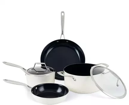 Набор керамической посуды TeChef 6 предметов, белый