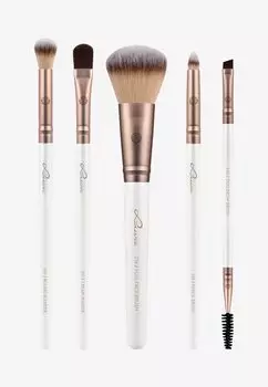 Набор кистей Daily Selection Luvia Cosmetics, цвет pearl white/coffee brown