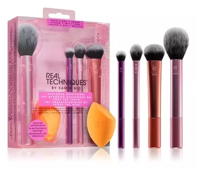 Набор кистей (для идеального вида) Real Techniques Everyday Essentials