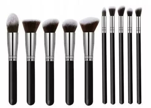 Набор кистей для макияжа, 10 шт Inny Producent