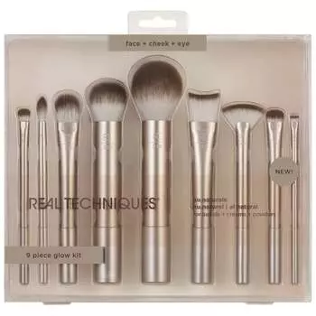 Набор кистей для макияжа, 9 шт. Real Techniques, Au Naturel Complete Brush Kit