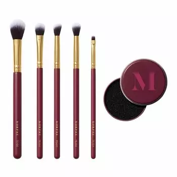 Набор кистей для макияжа глаз decorate lavishly 6-piece face eye brush set Morphe, количество 1 шт.
