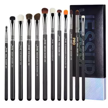 Набор кистей для макияжа глаз t339, 12 шт. Jessup Pro eyeshadow brushes set