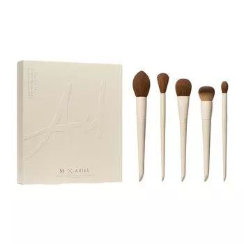 Набор кистей для макияжа x ariel signature 5-piece face brush set Morphe, количество 1 шт.
