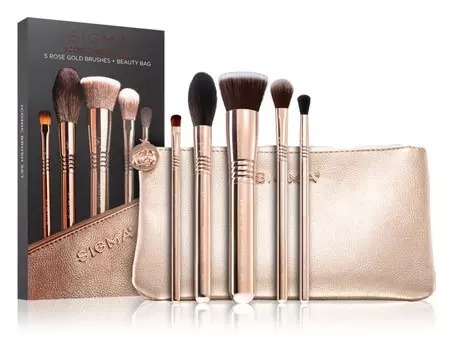 Набор кистей с футляром Sigma Beauty Iconic Brush Set