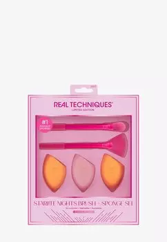 Набор кистей Starlite Nights Brush & Sponge Set Real Techniques