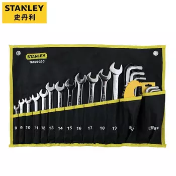 Набор ключей двойного назначения Stanley, 30 предметов, двусторонний рожковый ключ Torx, набор внутренних шестигранных ключей TK906-23C