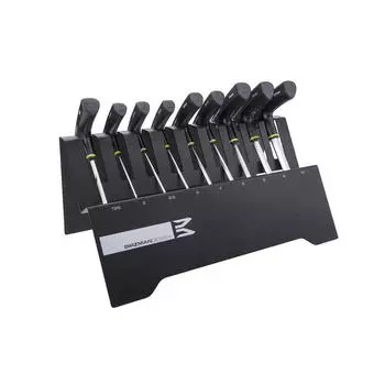 Набор ключей Torx/Allen, 9 шт. BIRZMAN, черный / черный / черный