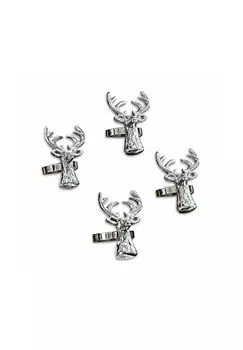 Набор колец для салфеток Bisoro, 6 шт., серебро Loberon