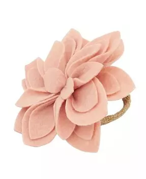 Набор колец для салфеток Felt Blossom, 4 шт Saro Lifestyle, красный