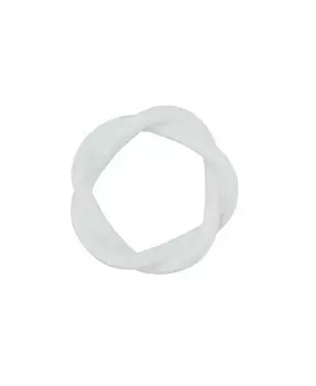 Набор колец для салфеток из скрученной смолы, 4 шт Saro Lifestyle, белый