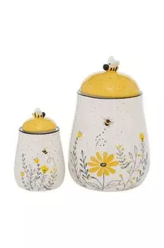 Набор контейнеров для хранения Bieni с крышкой, 2 шт. в упаковке Boltze, мультиколор