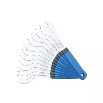 Набор конусных ключей 13 - 28 мм UNIOR, черный / синий / серебристый