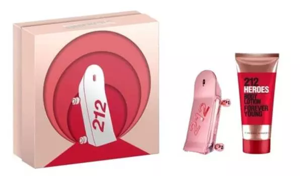 Набор косметики, 2 шт. Carolina Herrera, 212 Heroes For Her