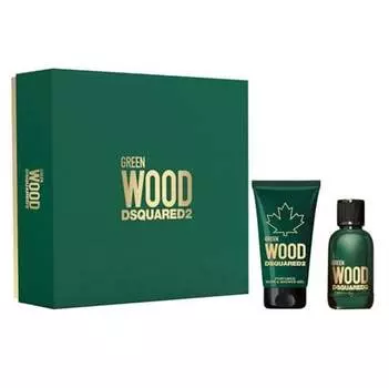 Набор косметики, 2 шт. Dsquared2, Green Wood Pour Homme