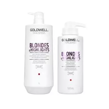 Набор косметики, 2 шт. Goldwell, Dualsenses Blondes & Highlights