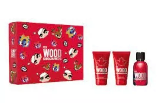 Набор косметики, 3 шт. Dsquared2, Red Wood