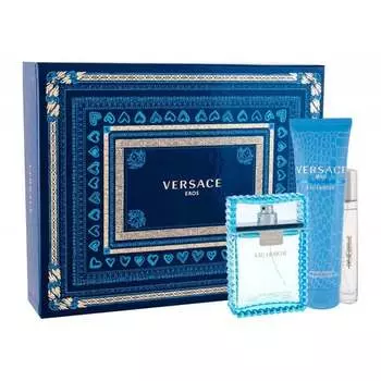 Набор косметики, 3 шт. Versace, Eros Eau Fraiche