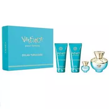 Набор косметики, 4 шт. Versace, Pour Femme Dylan Turquoise