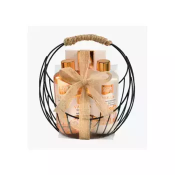 Набор косметики Bon Matin Set de Bao Cesta Metal Redonda Lorenay, Set 4 productos