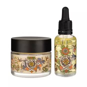 Набор косметики для бороды: матросское масло для бороды Cyrulicy, 50 мл