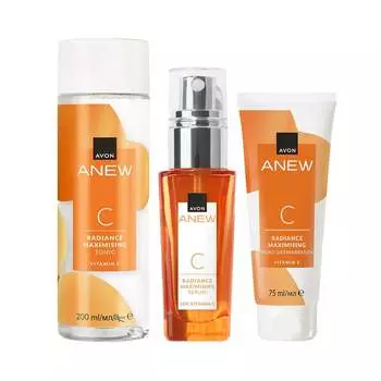 Набор косметики для микродермабразии Avon Anew Radiance Illumination