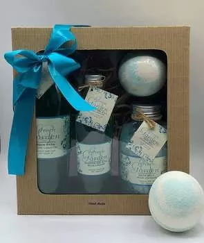 Набор косметики для ванной, большой, Голубая лагуна Green Garden