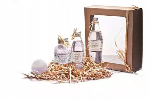 Набор косметики для ванной, большой, Лаванда Green Garden