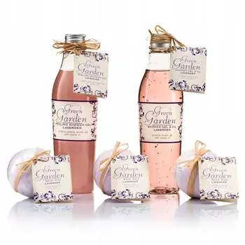 Набор косметики для ванной, маленький, Лаванда Green Garden