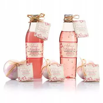 Набор косметики для ванны, маленький, Дыня и Арбуз Green Garden