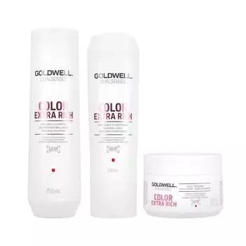 Набор косметики для волос, 3 шт. Goldwell, Dualsenses Color Extra Rich