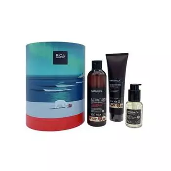 Набор косметики для волос, 3 шт. Rica Moisturizing Defense Set