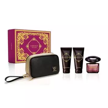 Набор косметики + косметичка, 3 шт. Versace, Crystal Noir