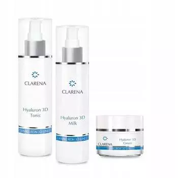 Набор косметики по уходу за лицом, 3 шт. Clarena