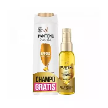 Набор косметики Repara & Protege Tratamiento Aceite + Champ Pantene, Set 2 productos