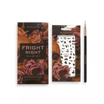 Набор косметики Set Decoracin de Uas Fright Night Revolution, Multicolor