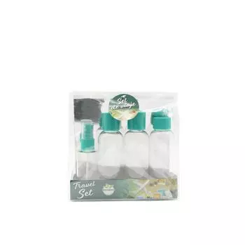 Набор косметики Set Viaje Botellas Rellenables Becasan Nature, 4 unidades