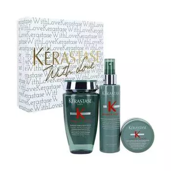 Набор Krastase Genesis Homme для укрепления редеющих волос, 3 шт., Kerastase