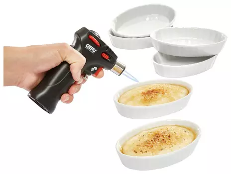 Набор крем-брюле Gefu, черно-белый