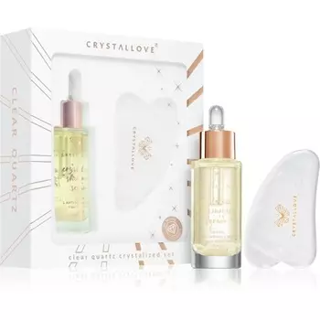 Набор кристаллизованного прозрачного кварца Crystallove