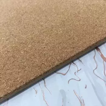 Набор круглых салфеток Deinty Home из 8 пробковых мраморных салфеток диаметром 15 дюймов