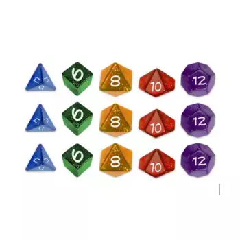 Набор кубиков для ролевой игры Sentinel Comics (15), Sentinel Comics - The Role Playing Game