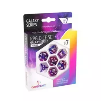 Набор кубиков Poly — Туманность (7), Dice (GameGenic)