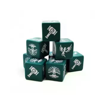 Набор кубиков «Сага» — «Силы порядка» (8), Saga - Core & Assorted