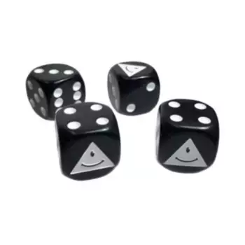 Набор кубиков «Смайлик-пирамида d6» (3), Miscellaneous (Steve Jackson Games)