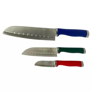 Набор кухонных ножей Smart Рome Santoku, 3 предмета