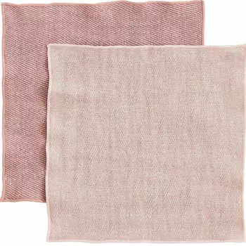 Набор кухонных салфеток H&M Home Linen 2 предмета, розовый