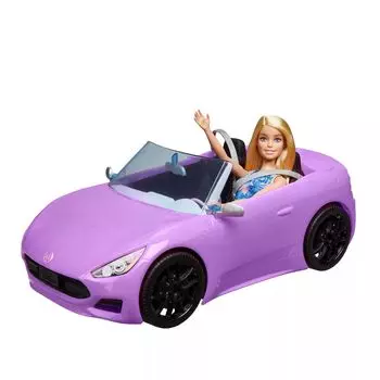 Набор куклы Barbie Blonde и спортивного автомобиля-кабриолета Barbie