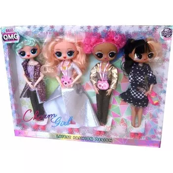 Набор кукол L.O.L Omg, 4 штуки